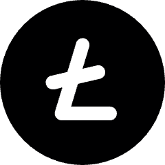 Virtual Coin Crypto Litecoin Icon from Ultimate Bold Set