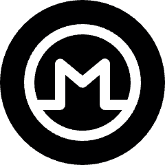 Virtual Coin Crypto Monero Icon from Ultimate Bold Set