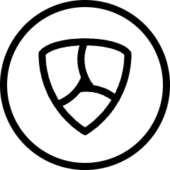 Virtual Coin Crypto Nem Icon from Ultimate Light Set