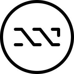 Virtual Coin Crypto Nxt Icon from Ultimate Light Set
