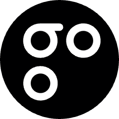 Virtual Coin Crypto Omisego Icon from Ultimate Bold Set