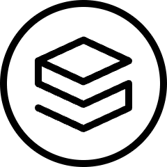 Virtual Coin Crypto Stratis Icon from Ultimate Light Set