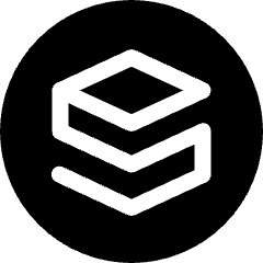 Virtual Coin Crypto Stratis Icon from Ultimate Bold Set