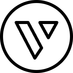 Virtual Coin Crypto V Systems Icon from Ultimate Light Set