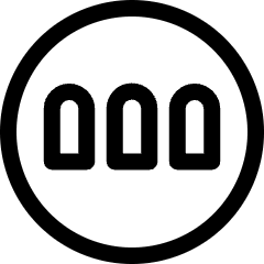 Virtual Coin Cryptocurrency Icon from Ultimate Regular Set