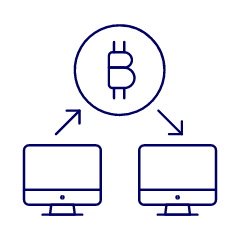 Crypto Transfer Illustration from UX Line Set