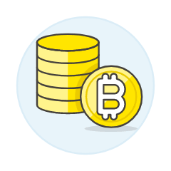 Crypto Coins Illustration from UX Colors Set