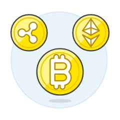 Cryptocurrencies Illustration from UX Colors Set