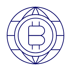 Crypto World Illustration from UX Line Set