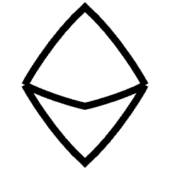 Ethereum Eth Icon from Platinum Set