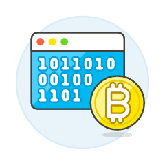 Crypto App Illustration from UX Colors Set