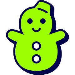 Snowman Icon from Stickies Duo Set