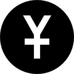 Currency Coin Japanese Yen Icon from Nova Solid Set