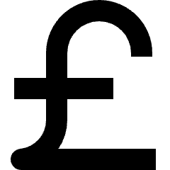 Currency Pound Icon from Nova Solid Set