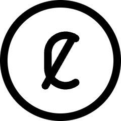 Currency Sign Colon Circle Icon from Ultimate Regular Set