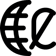 Currency Sign Colon Globe Icon from Ultimate Bold Set