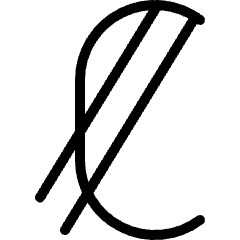 Currency Sign Colon Icon from Ultimate Light Set