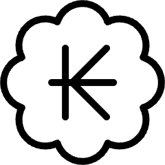 Currency Sign Kips Badge Icon from Ultimate Light Set