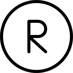 Currency Sign Rand Circle Icon from Ultimate Light Set