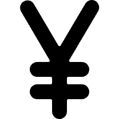 Currency Yuan Icon from Ultimate Bold Set