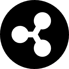 Cypto Currency Ripple Icon from Nova Solid Set