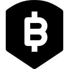 Cypto Currency Security Shield Icon from Nova Solid Set
