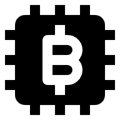 E Commerce Computer Chip Icon from Nova Solid Set