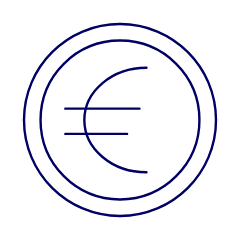 Euro Illustration from UX Line Set