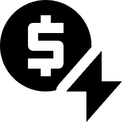 Fast Payment Icon from Nova Solid Set