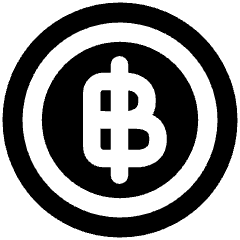 Baht Circle Icon from Plump Remix Set