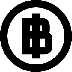 Baht Circle Icon from Sharp Remix Set
