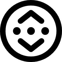 Binance Circle Icon from Core Remix Set