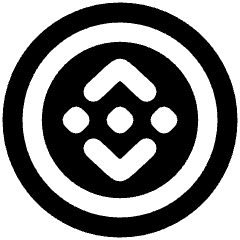 Binance Circle Icon from Plump Remix Set