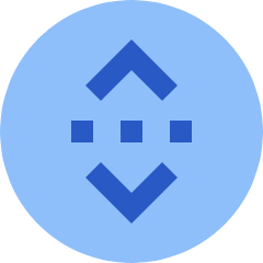 Binance Circle Icon from Sharp Flat Set