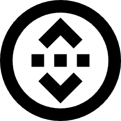 Binance Circle Icon from Sharp Remix Set