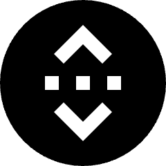 Binance Circle Icon from Sharp Solid Set