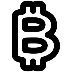 Bitcoin Icon from Plump Remix Set