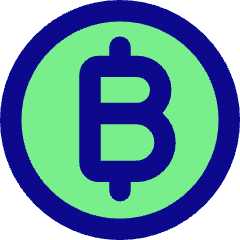 Bitcoin Circle 1 Icon from Core Pop Set