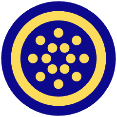 Cardano Circle Icon from Plump Pop Set