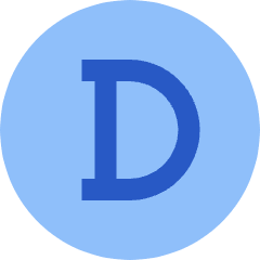 Doge Circle Icon from Sharp Flat Set