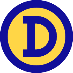 Doge Circle Icon from Sharp Pop Set