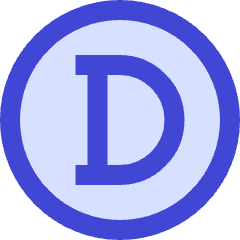 Doge Circle Icon from Sharp Duo Set