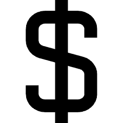 Dollar Icon from Sharp Remix Set