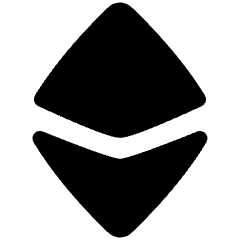 Ethereum Icon from Plump Solid Set