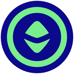 Ethereum Circle Icon from Plump Pop Set