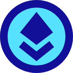 Ethereum Circle Icon from Sharp Pop Set