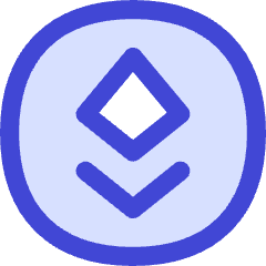 Ethereum Circle Icon from Flex Duo Set