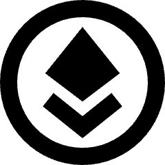 Ethereum Circle Icon from Sharp Remix Set