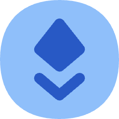 Ethereum Circle Icon from Flex Flat Set