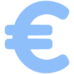 Euro Icon from Plump Flat Set